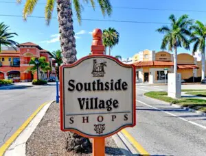 Southside Village Sign