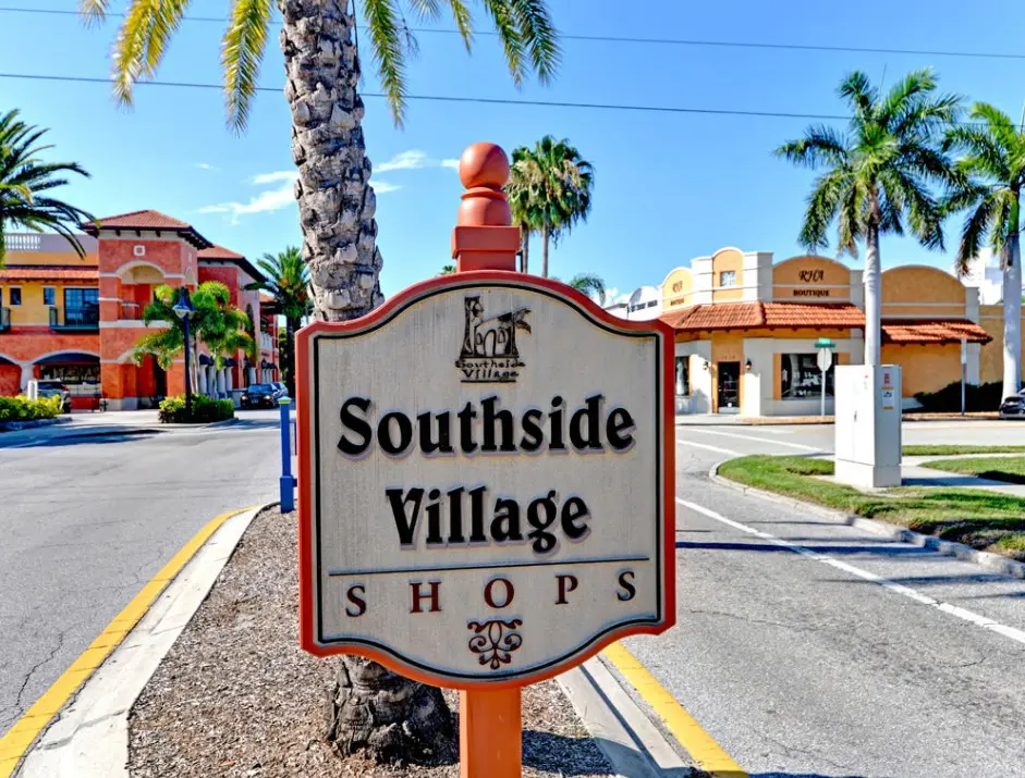 Southside Village Sign
